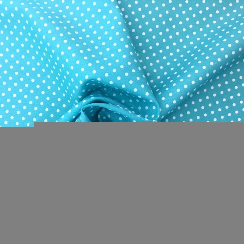 3mm Spot  Cotton Turquoise